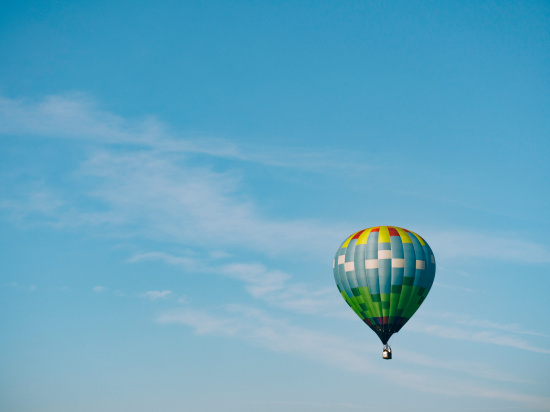 The balloon popped